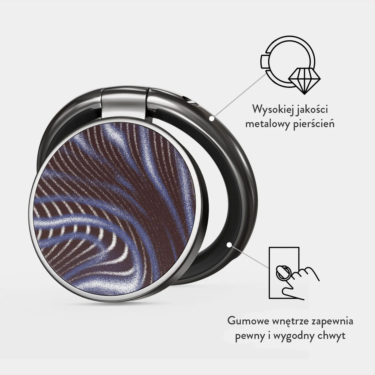 Vortex - Samoprzylepny Okrągły Uchwyt - Image 2