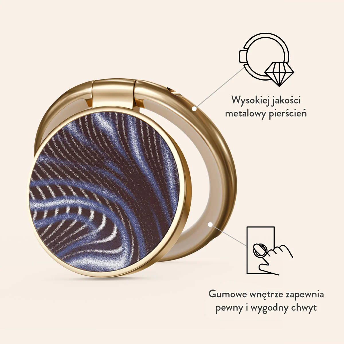 Vortex - Samoprzylepny Okrągły Uchwyt - Image 7