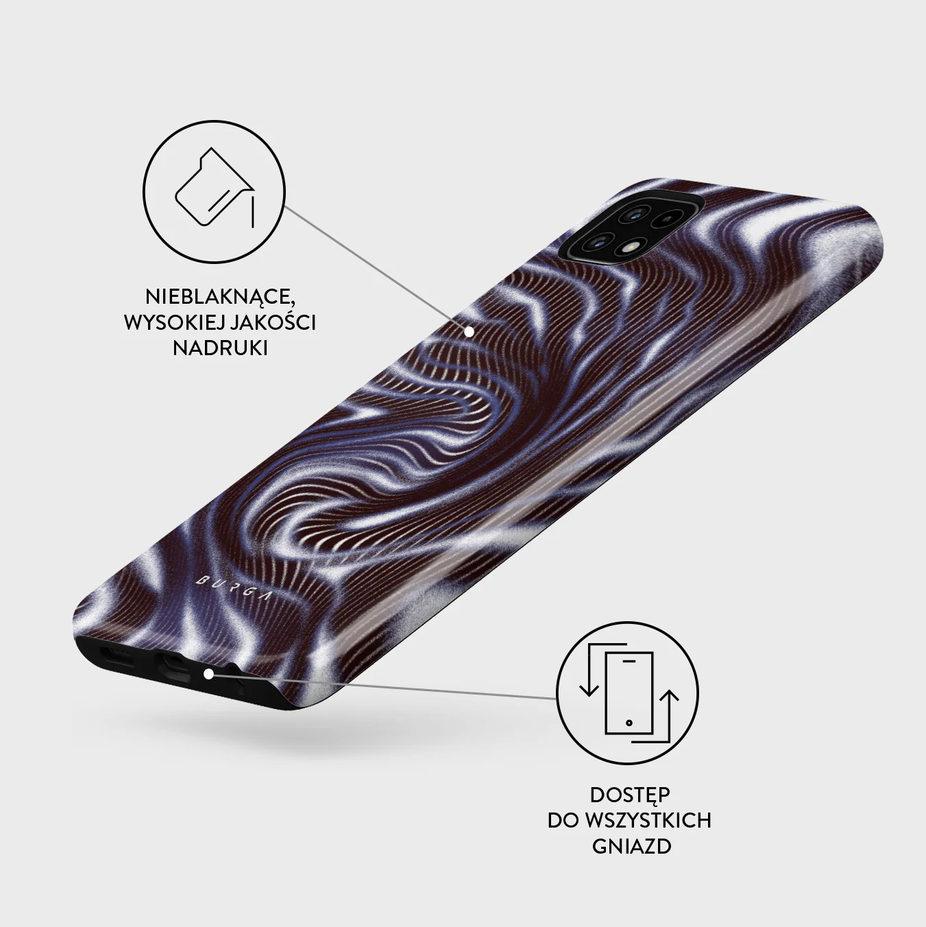 Vortex - Samsung Galaxy A22 5G Etui - Image 3