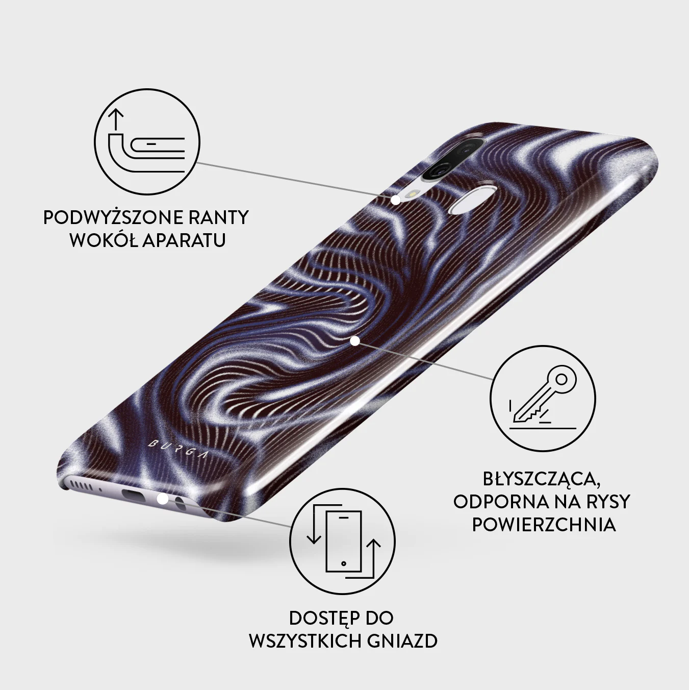 Vortex - Samsung Galaxy A40 Etui - Image 3
