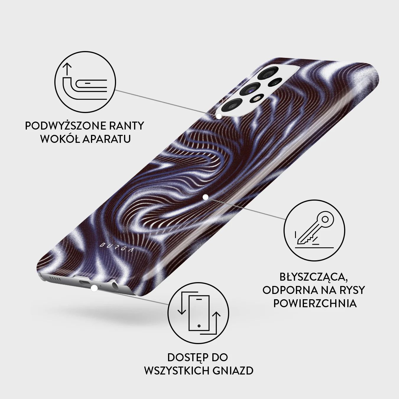 Vortex - Samsung Galaxy A72 4G / 5G Etui - Image 3