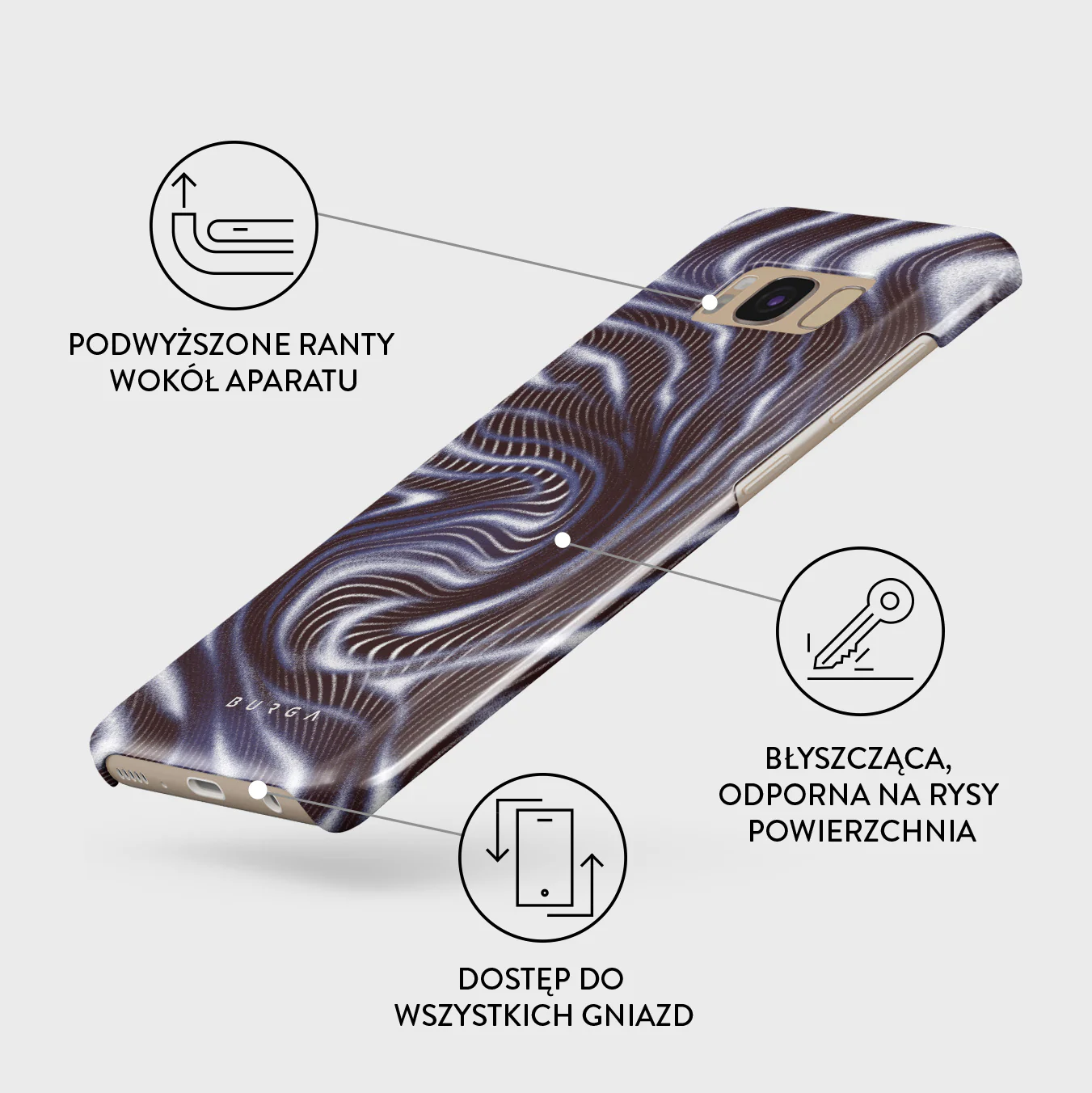 Vortex - Samsung Galaxy S8 Etui - Image 3