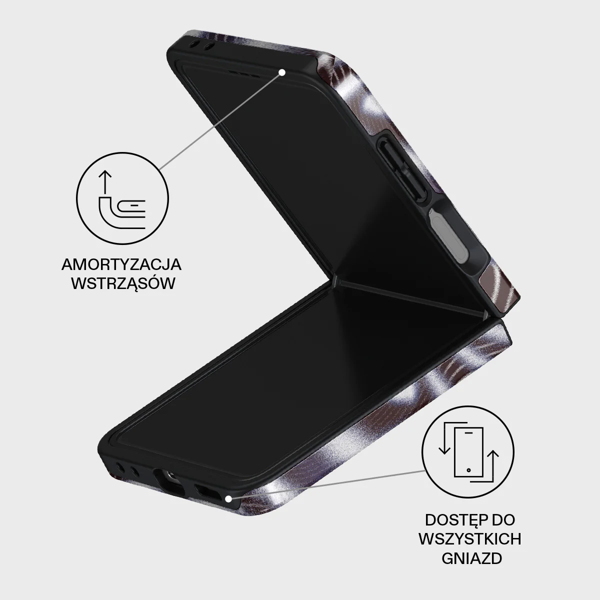 Vortex - Samsung Galaxy Z Flip 7 Etui - Image 3