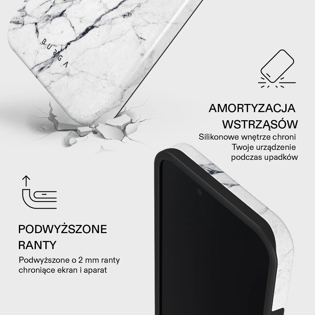 Satin White - iPhone 17e Etui - Image 4