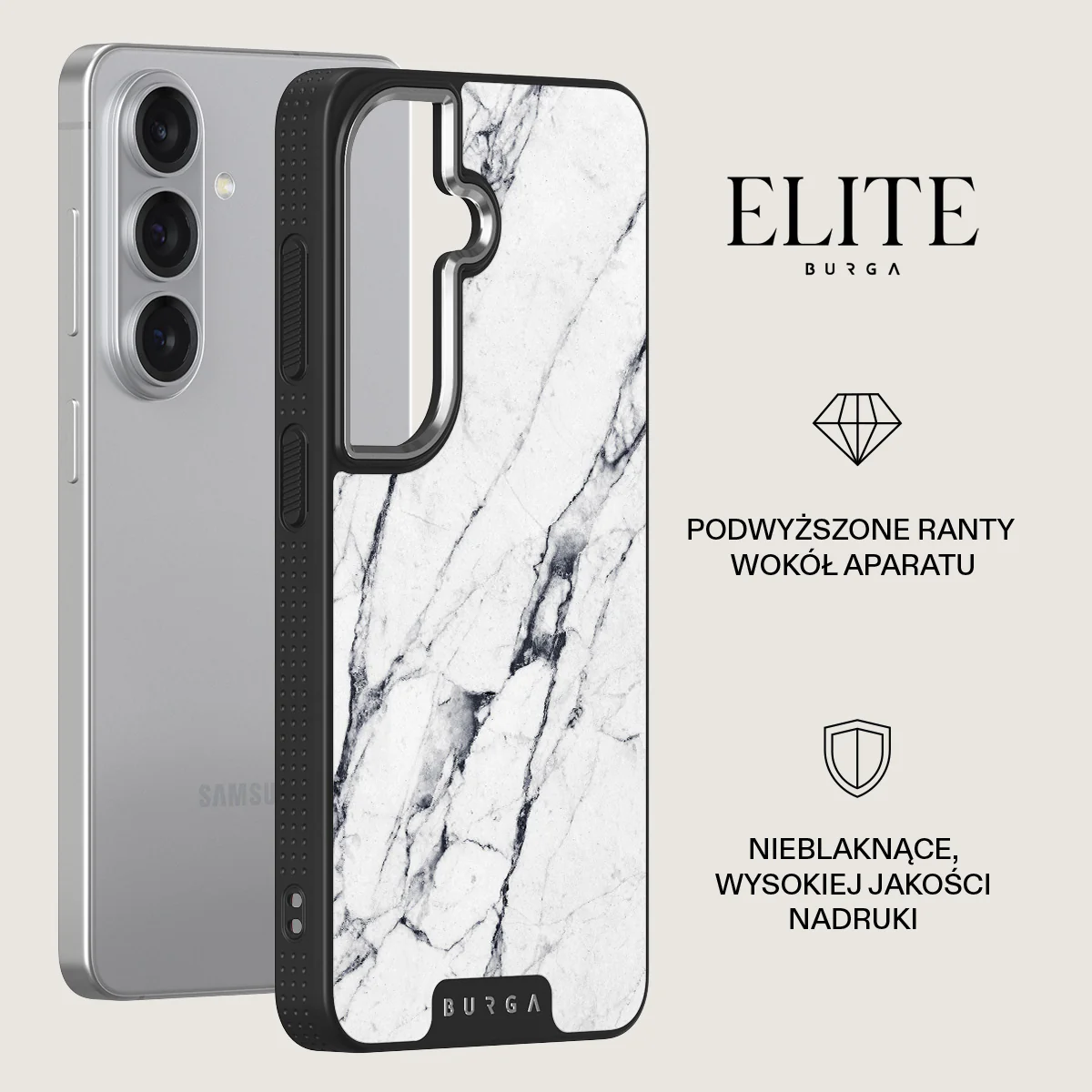 Satin White - Samsung Galaxy S26 Etui - Image 20