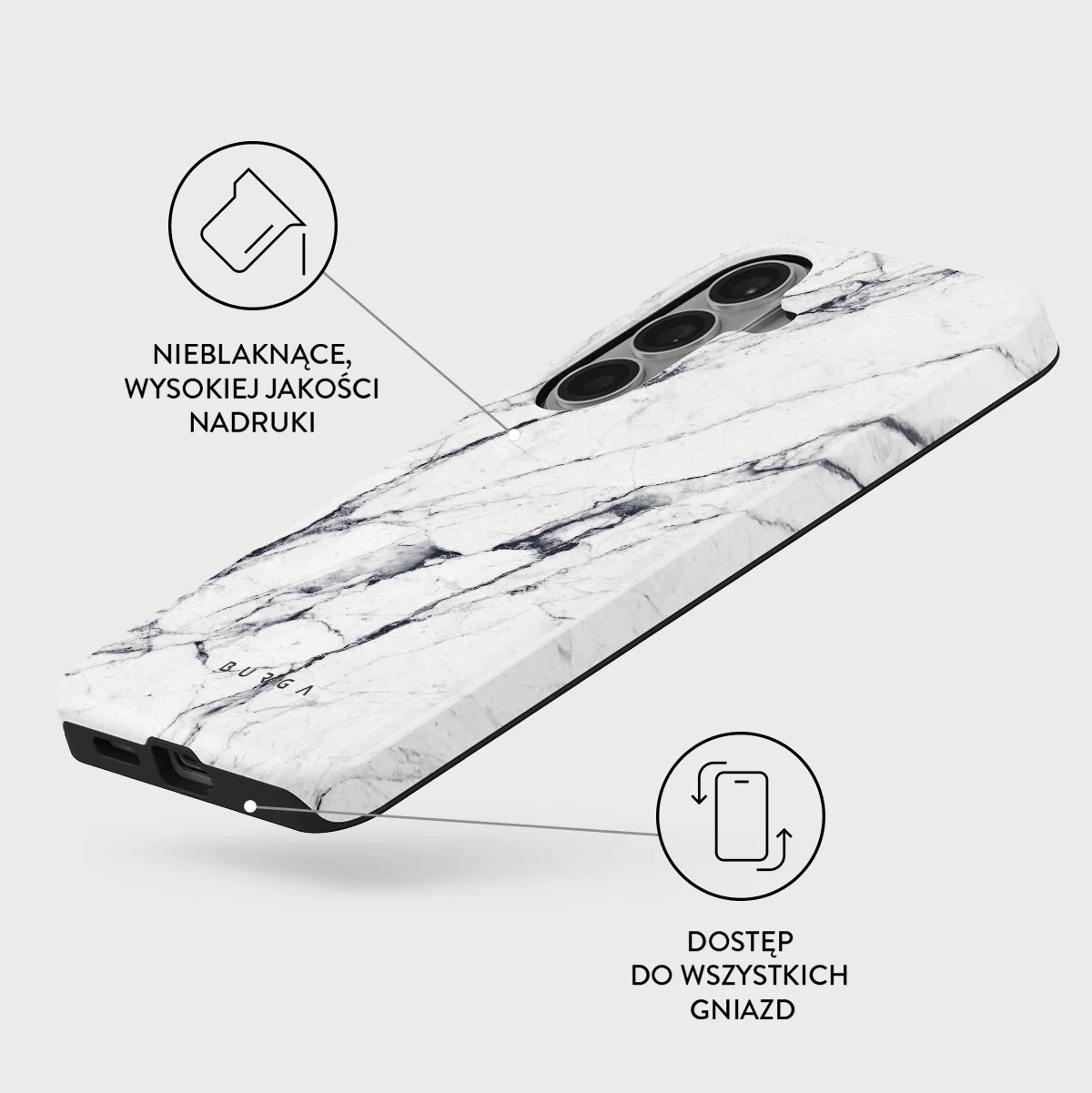 Satin White - Samsung Galaxy S26 Etui - Image 3