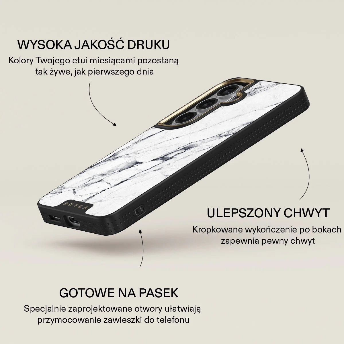 Satin White - Samsung Galaxy S26 Etui - Image 9