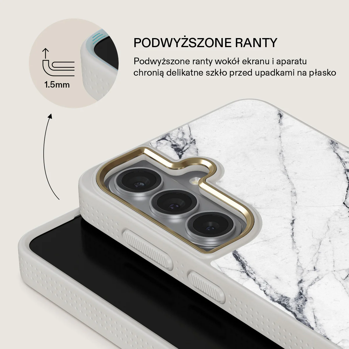 Satin White - Samsung Galaxy S26 Plus Etui - Image 29