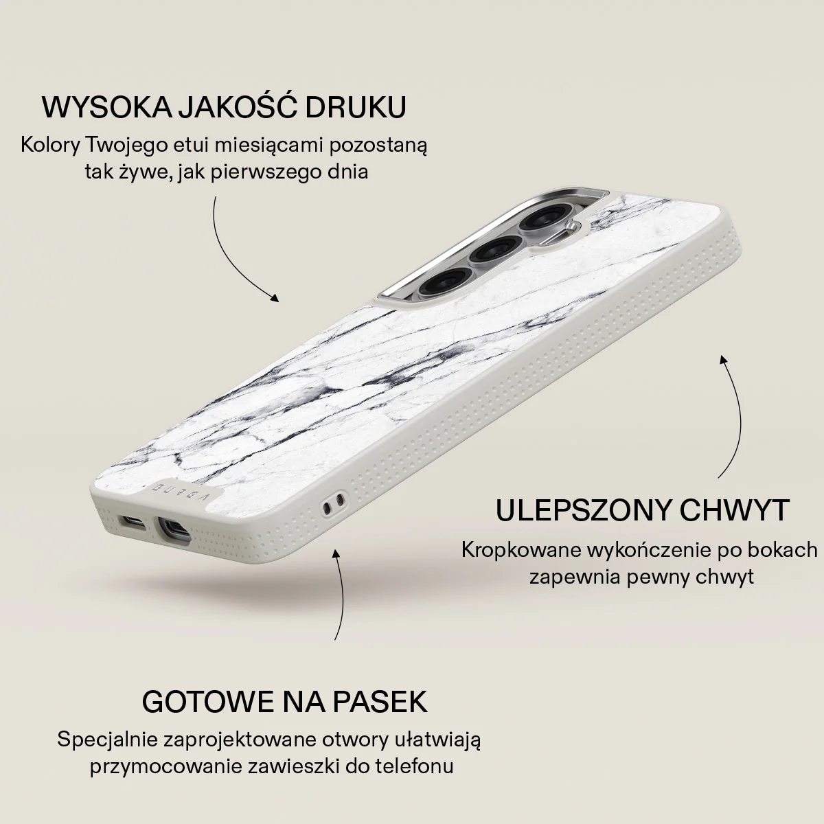 Satin White - Samsung Galaxy S26 Plus Etui - Image 37