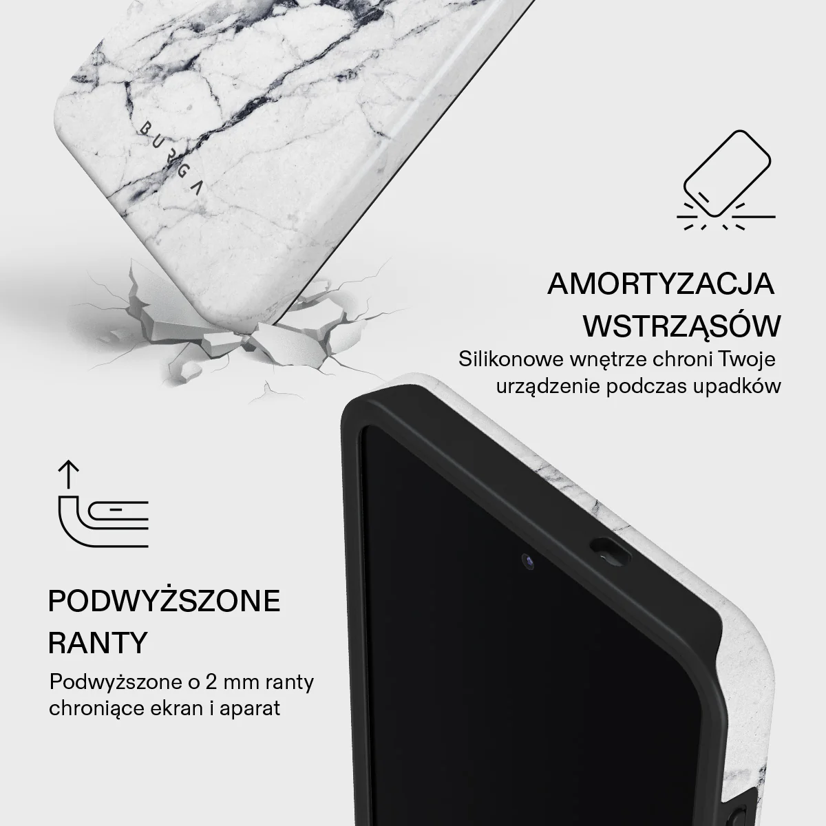 Satin White - Samsung Galaxy S26 Plus Etui - Image 4
