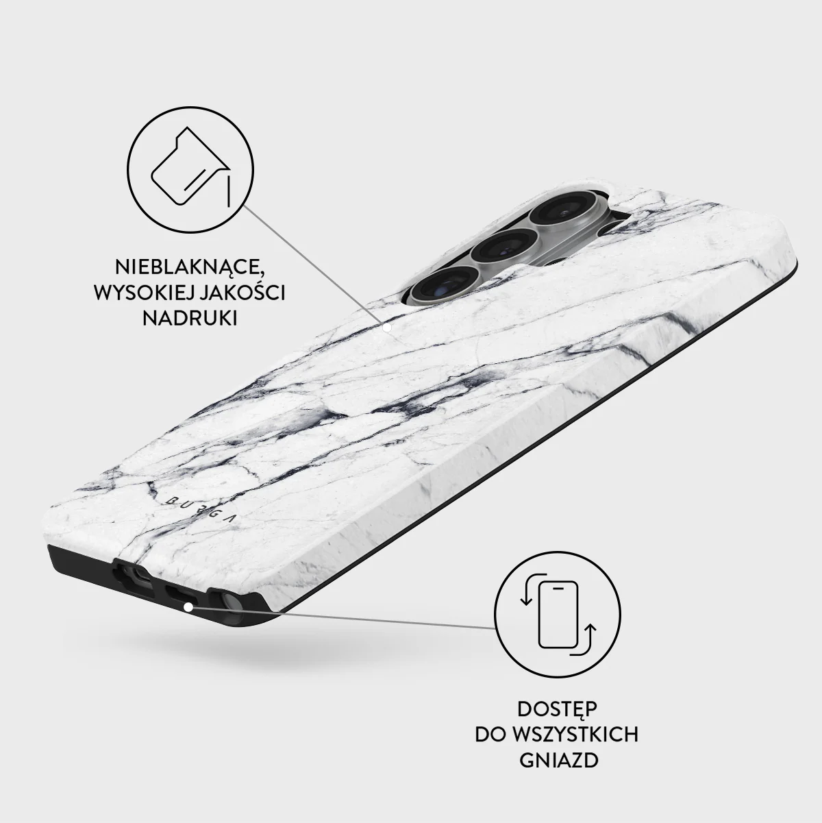 Satin White - Samsung Galaxy S26 Ultra Etui - Image 3