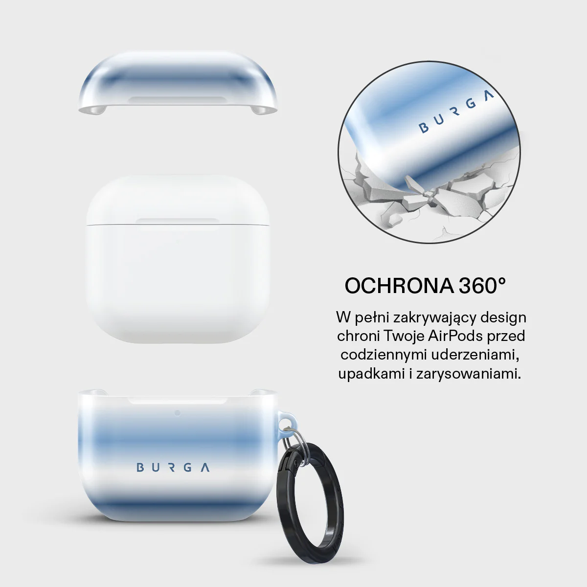 White Noise - Etui AirPods 4 - Image 2