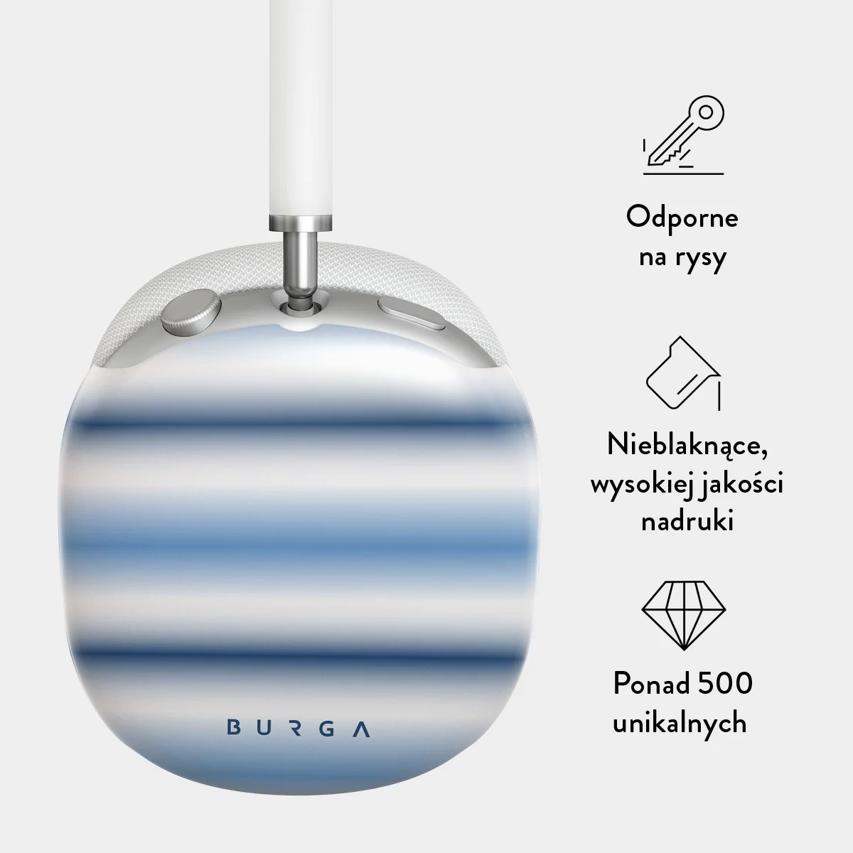 White Noise - Etui AirPods Max - Image 2