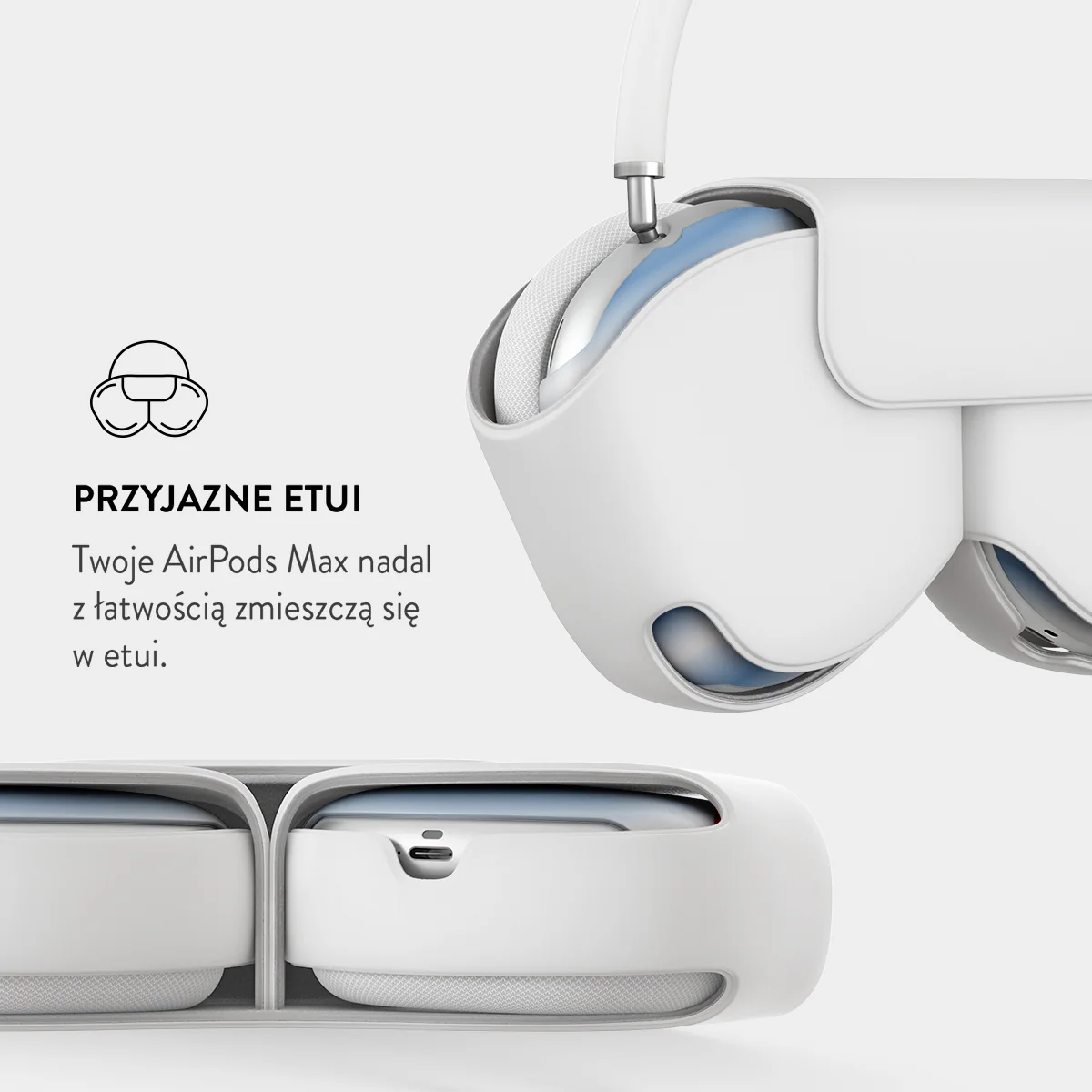 White Noise - Etui AirPods Max - Image 5