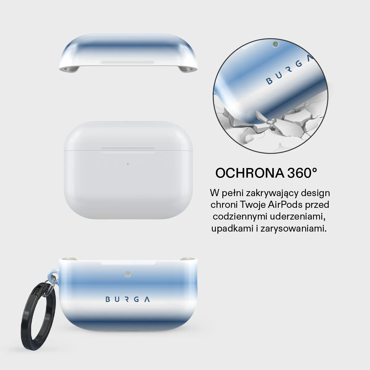 White Noise - Etui AirPods Pro 3 - Image 2
