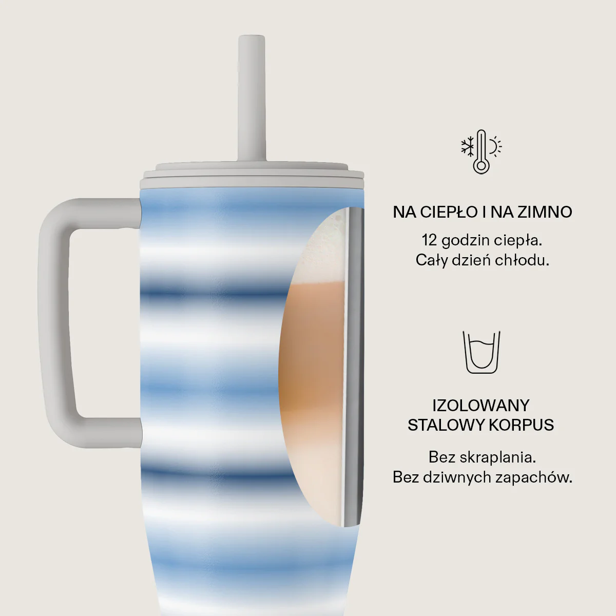 White Noise - All Day Leakproof Tumbler - Image 5