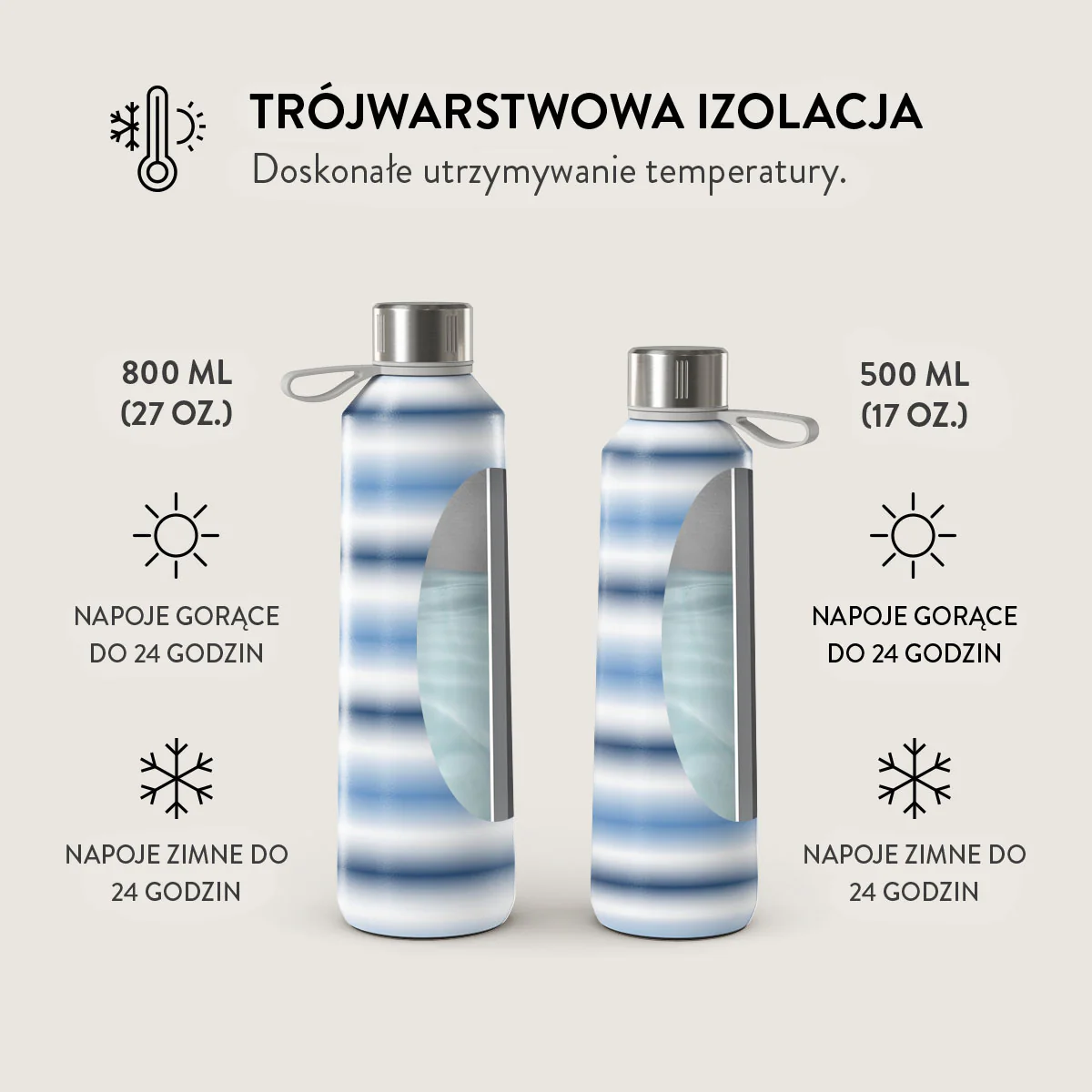 White Noise - Butelka na wodę - Image 6