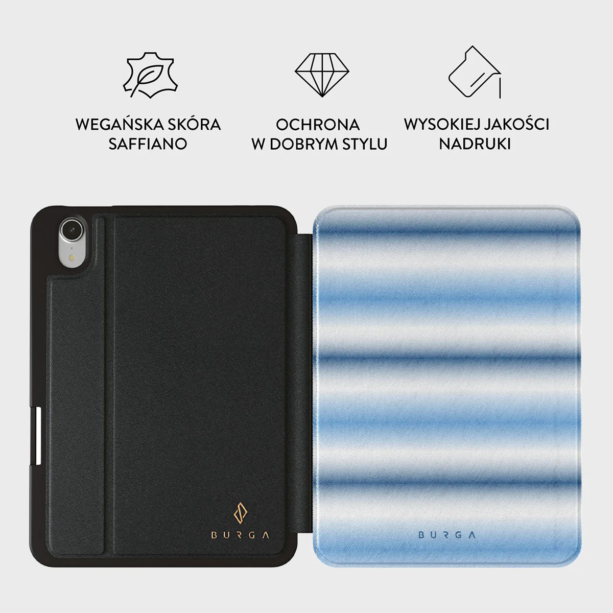 White Noise - Etui na iPad Mini 8.3 (A17 Pro/6 generacji) - Image 2