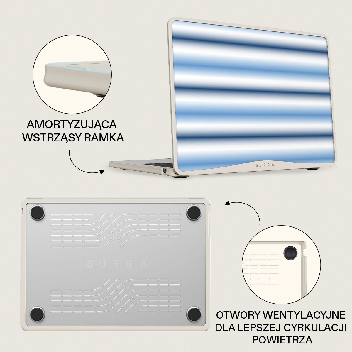 White Noise - Etui do MacBooka - Image 5
