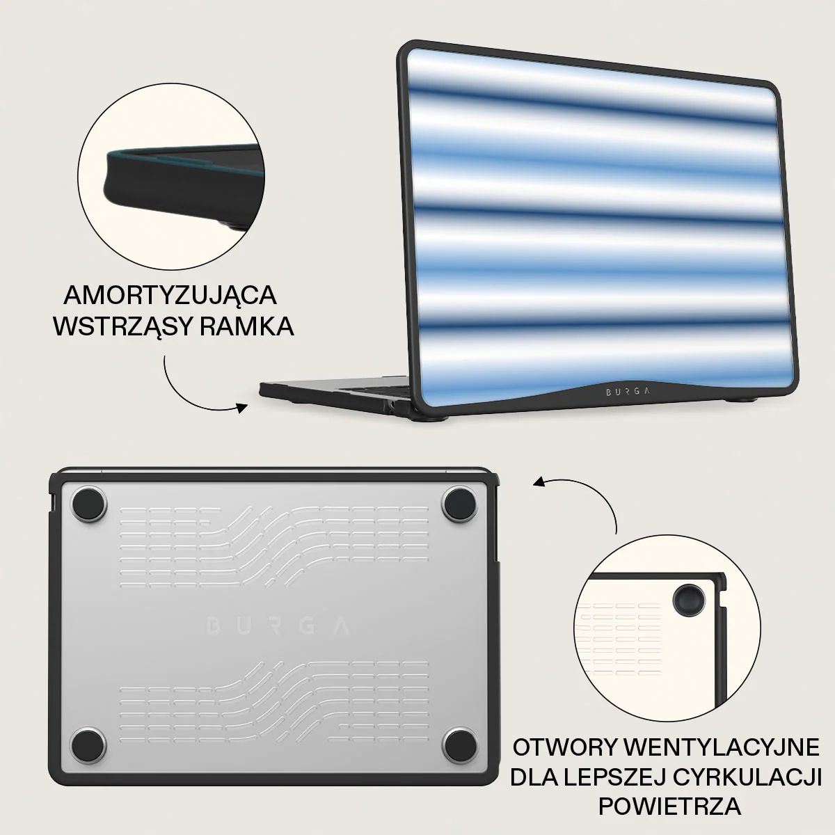 White Noise - Etui do MacBooka - Image 7