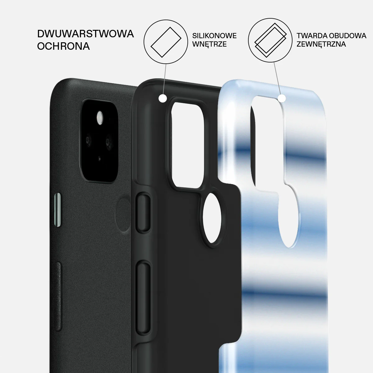 White Noise - Google Pixel 5 Etui - Image 2