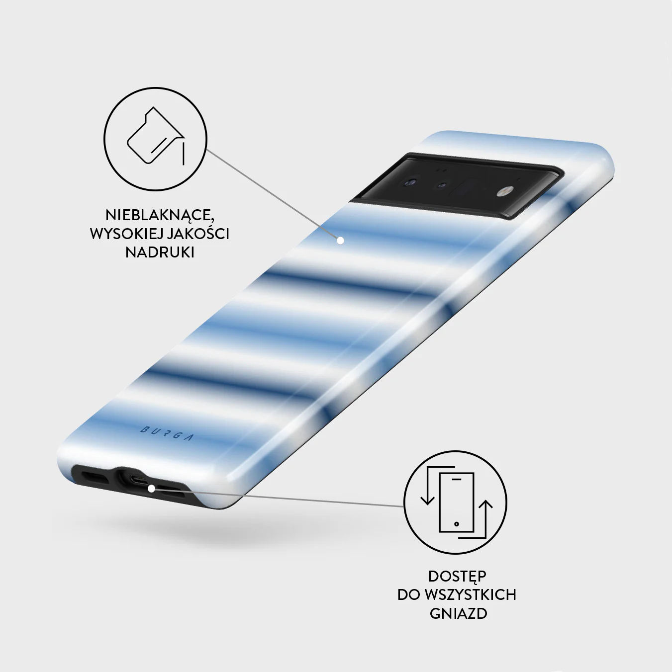 White Noise - Google Pixel 6 Pro Etui - Image 3
