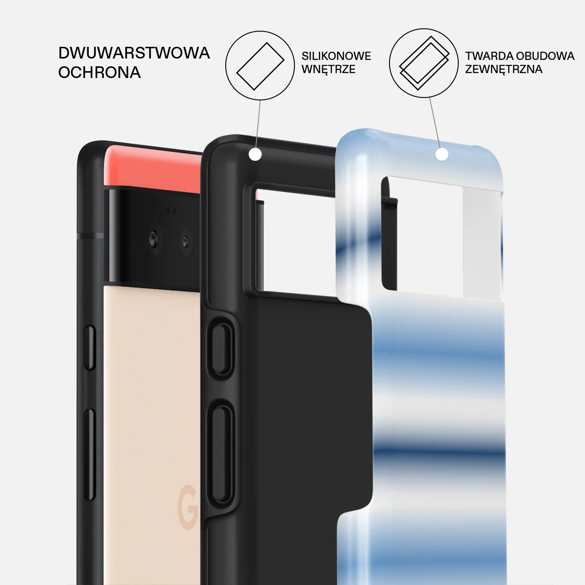 White Noise - Google Pixel 6a Etui - Image 2