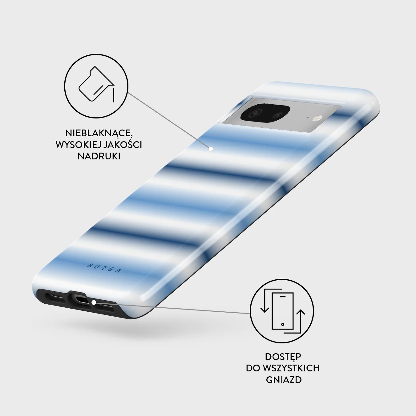 White Noise - Google Pixel 7a Etui - Image 3
