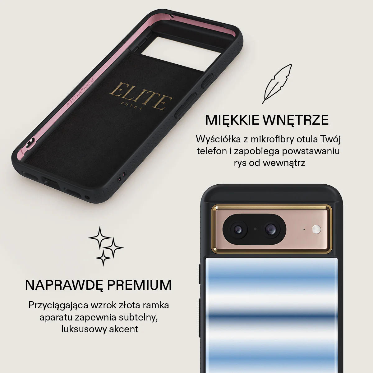 White Noise - Google Pixel 8 Etui - Image 10