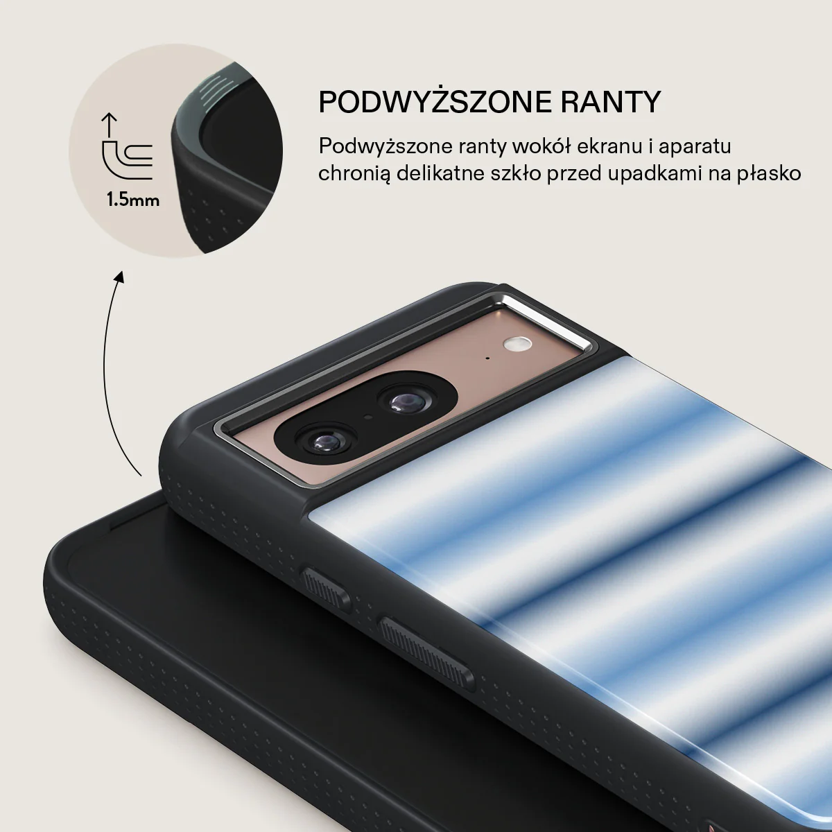 White Noise - Google Pixel 8 Etui - Image 15