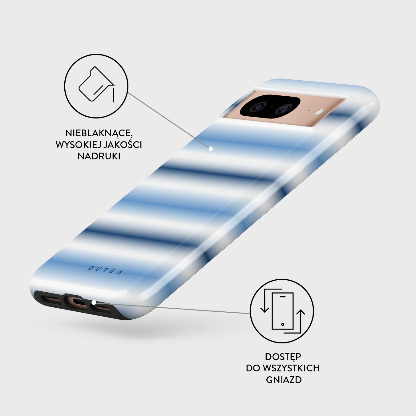 White Noise - Google Pixel 8 Etui - Image 3