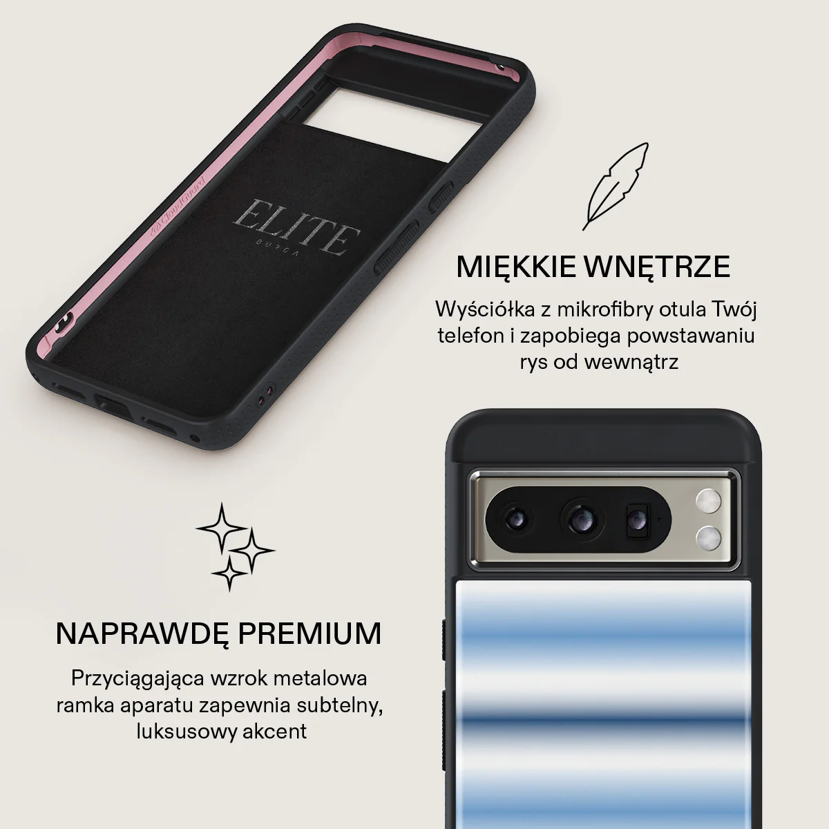 White Noise - Google Pixel 8 Pro Etui - Image 17