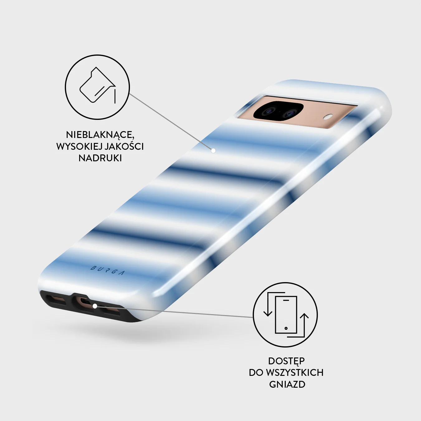 White Noise - Google Pixel 8a Etui - Image 3