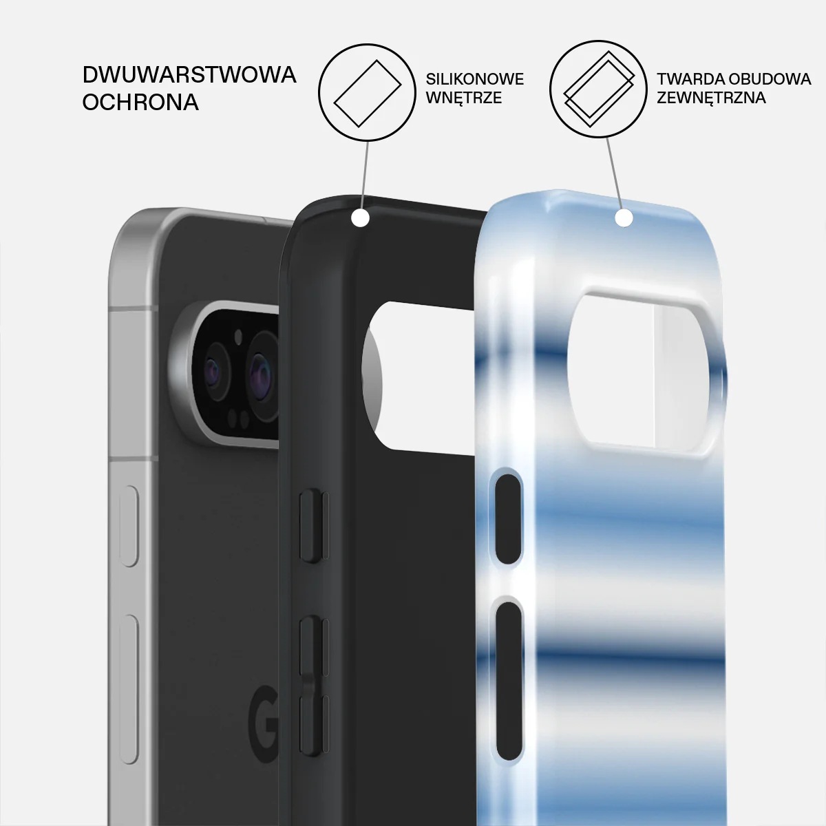 White Noise - Google Pixel 9 Etui - Image 2