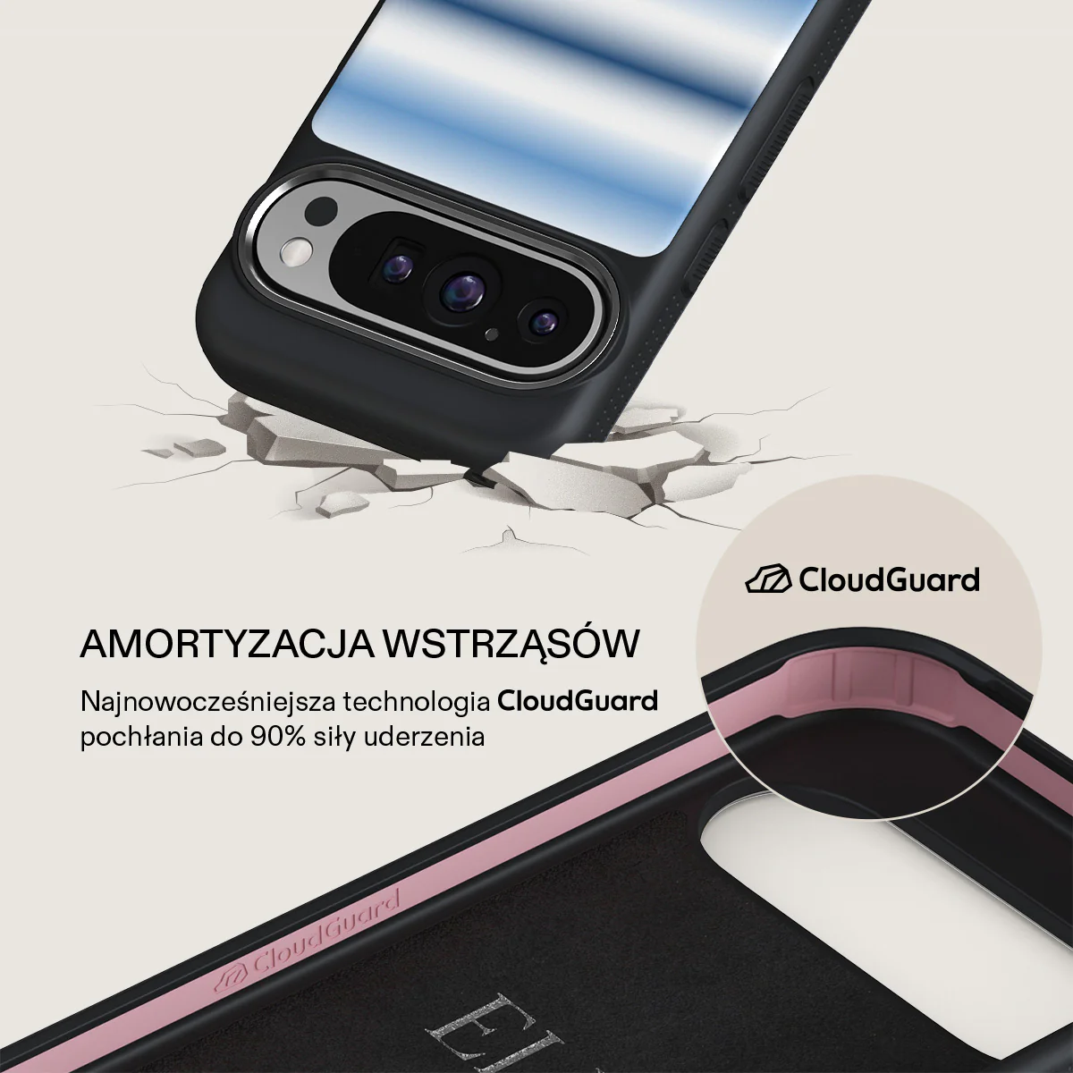 White Noise - Google Pixel 9 Pro Etui - Image 14