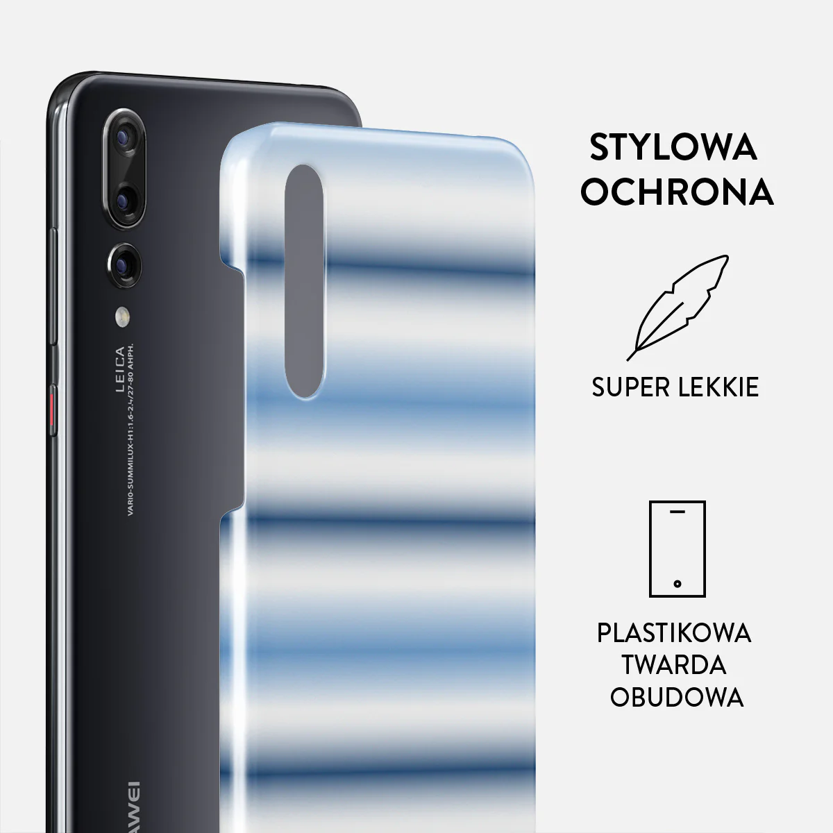 White Noise - Huawei P20 Etui - Image 2