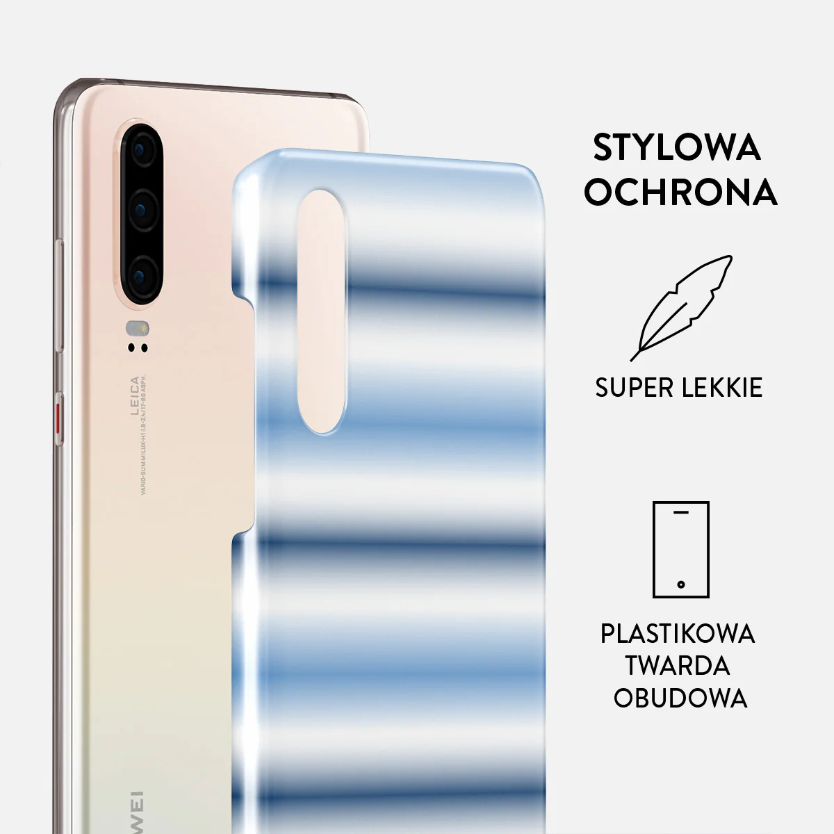 White Noise - Huawei P30 Etui - Image 2