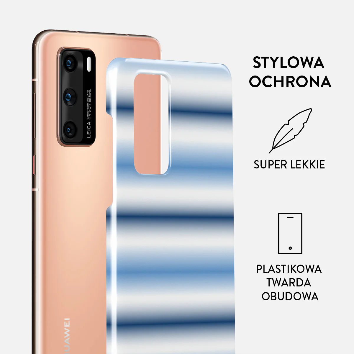 White Noise - Huawei P40 Etui - Image 2