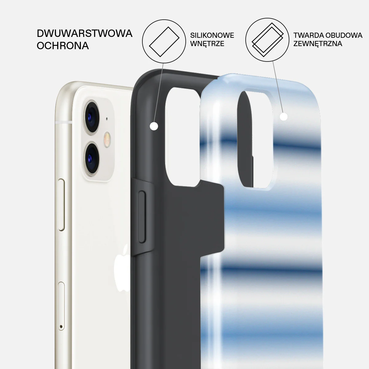 White Noise - iPhone 11 Etui - Image 2