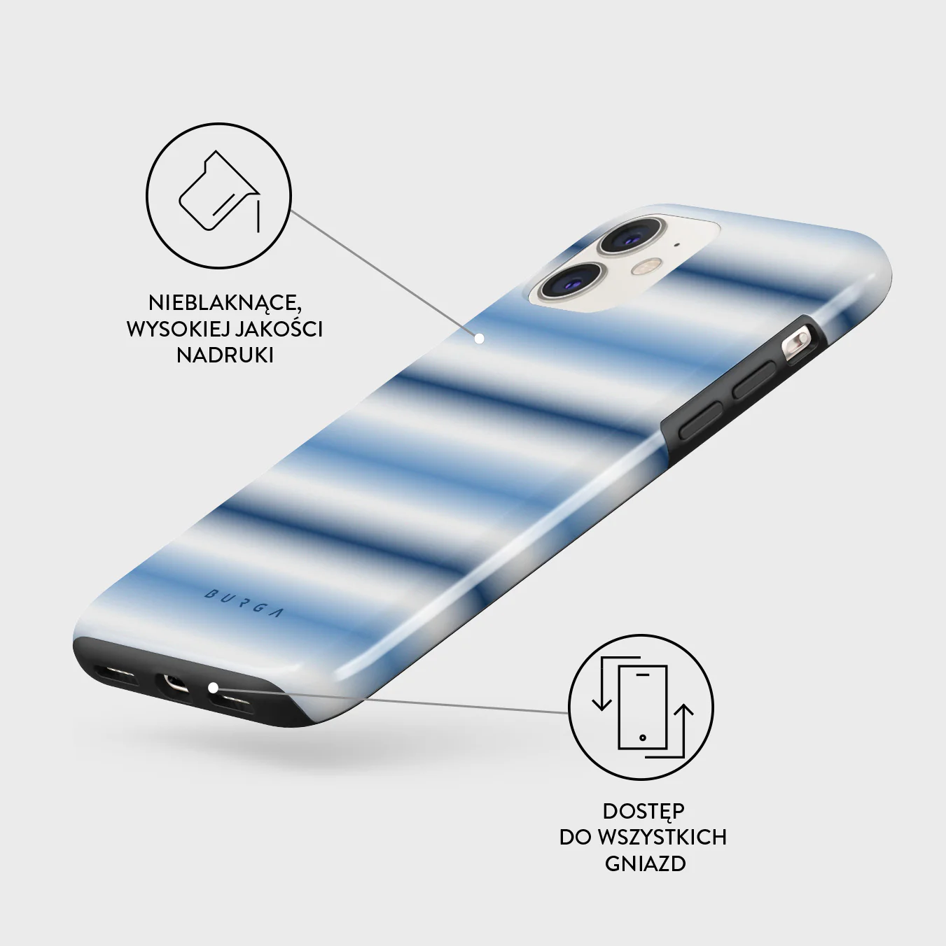 White Noise - iPhone 11 Etui - Image 3