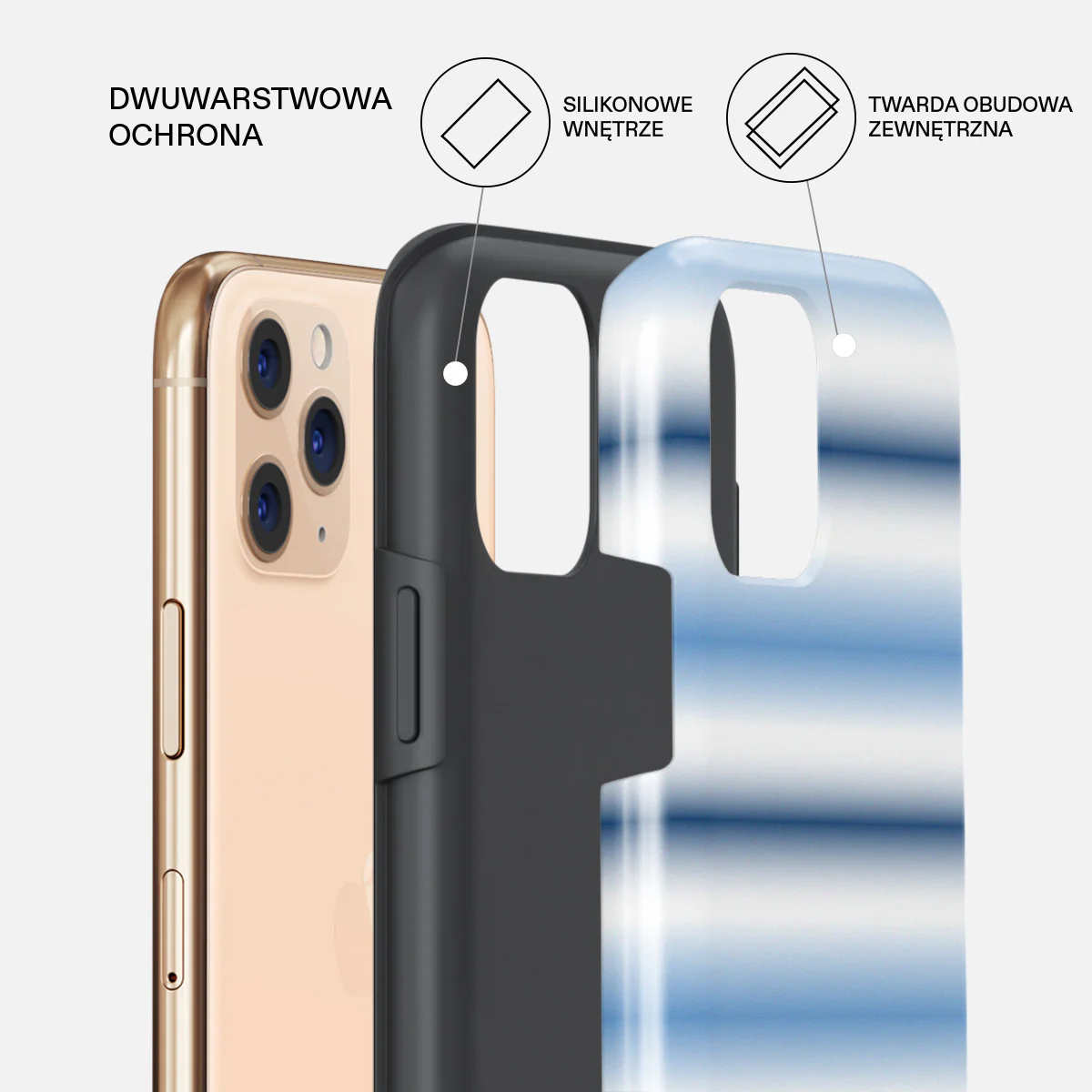 White Noise - iPhone 11 Pro Etui - Image 6