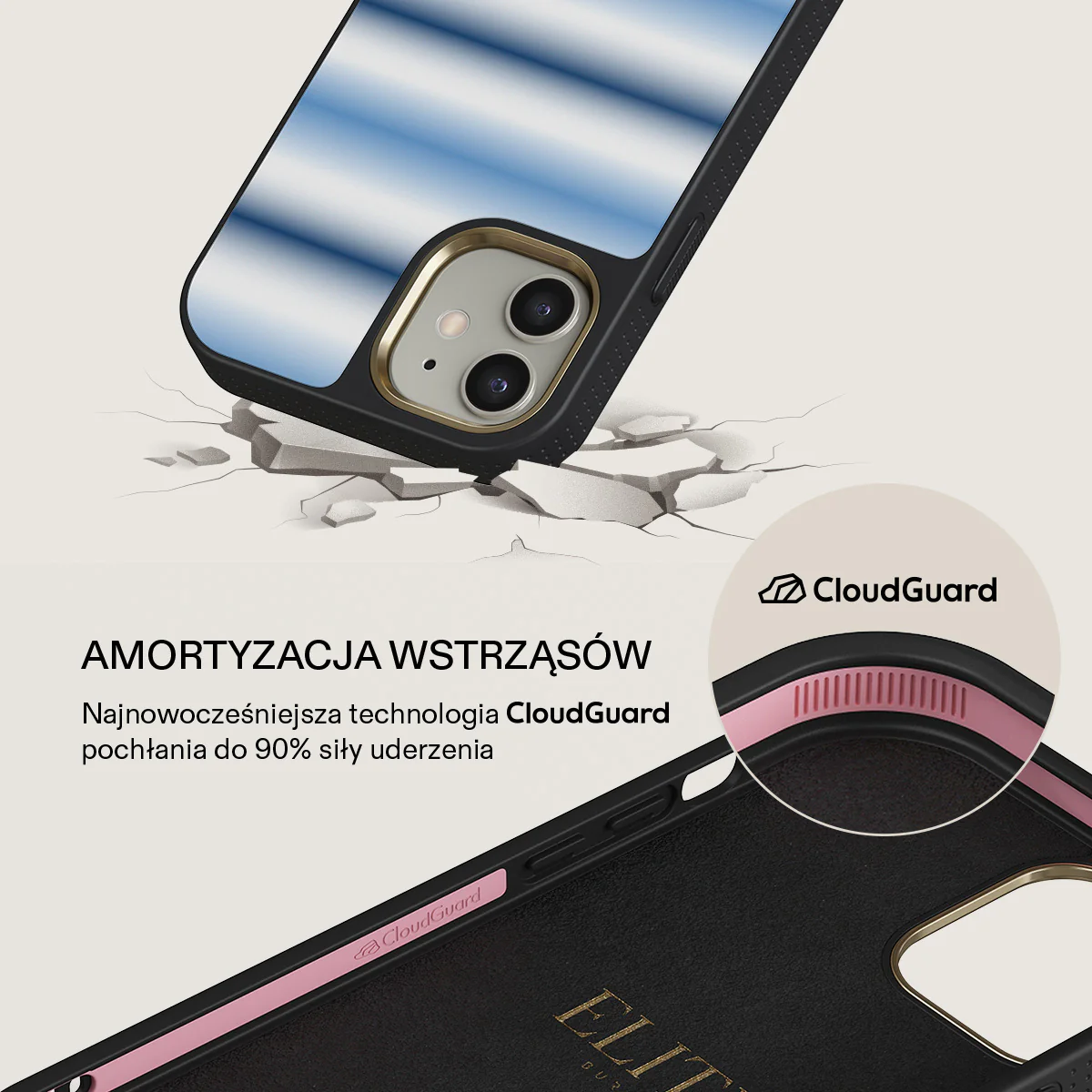 White Noise - iPhone 12 Etui - Image 7