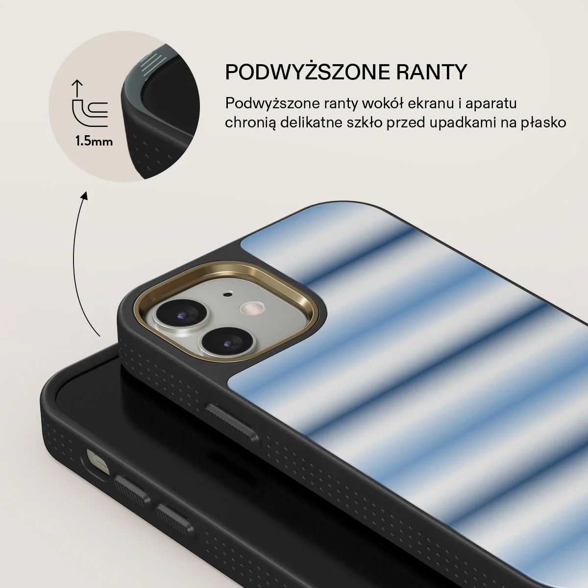 White Noise - iPhone 12 Etui - Image 8