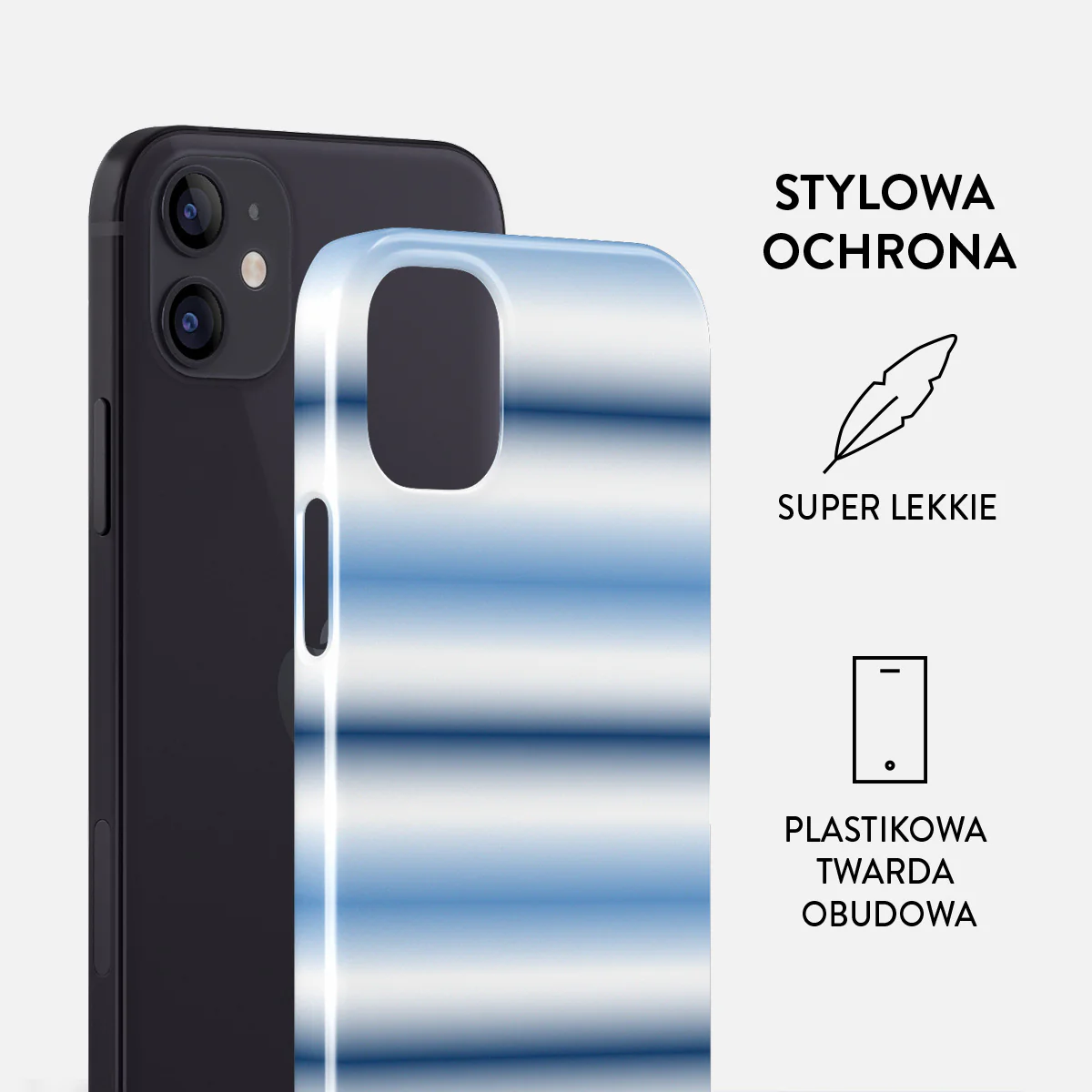 White Noise - iPhone 12 Mini Etui - Image 2