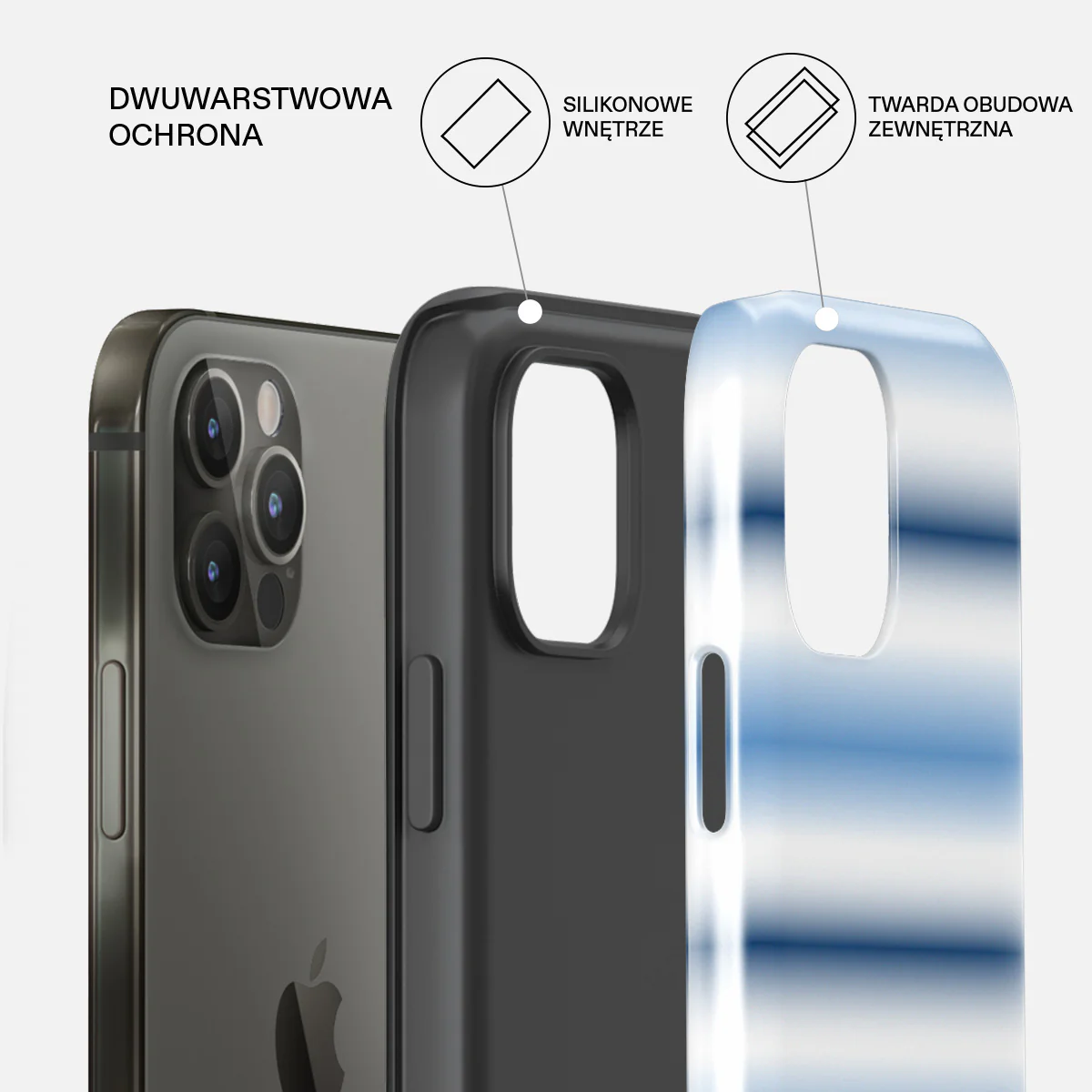 White Noise - iPhone 12 Pro Etui - Image 2