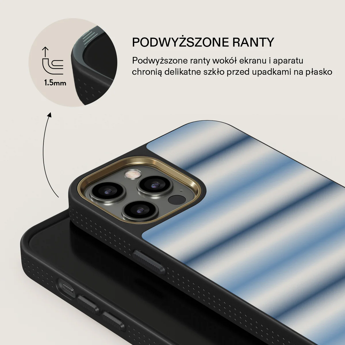 White Noise - iPhone 12 Pro Max Etui - Image 12