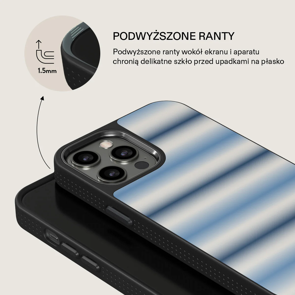 White Noise - iPhone 12 Pro Max Etui - Image 19