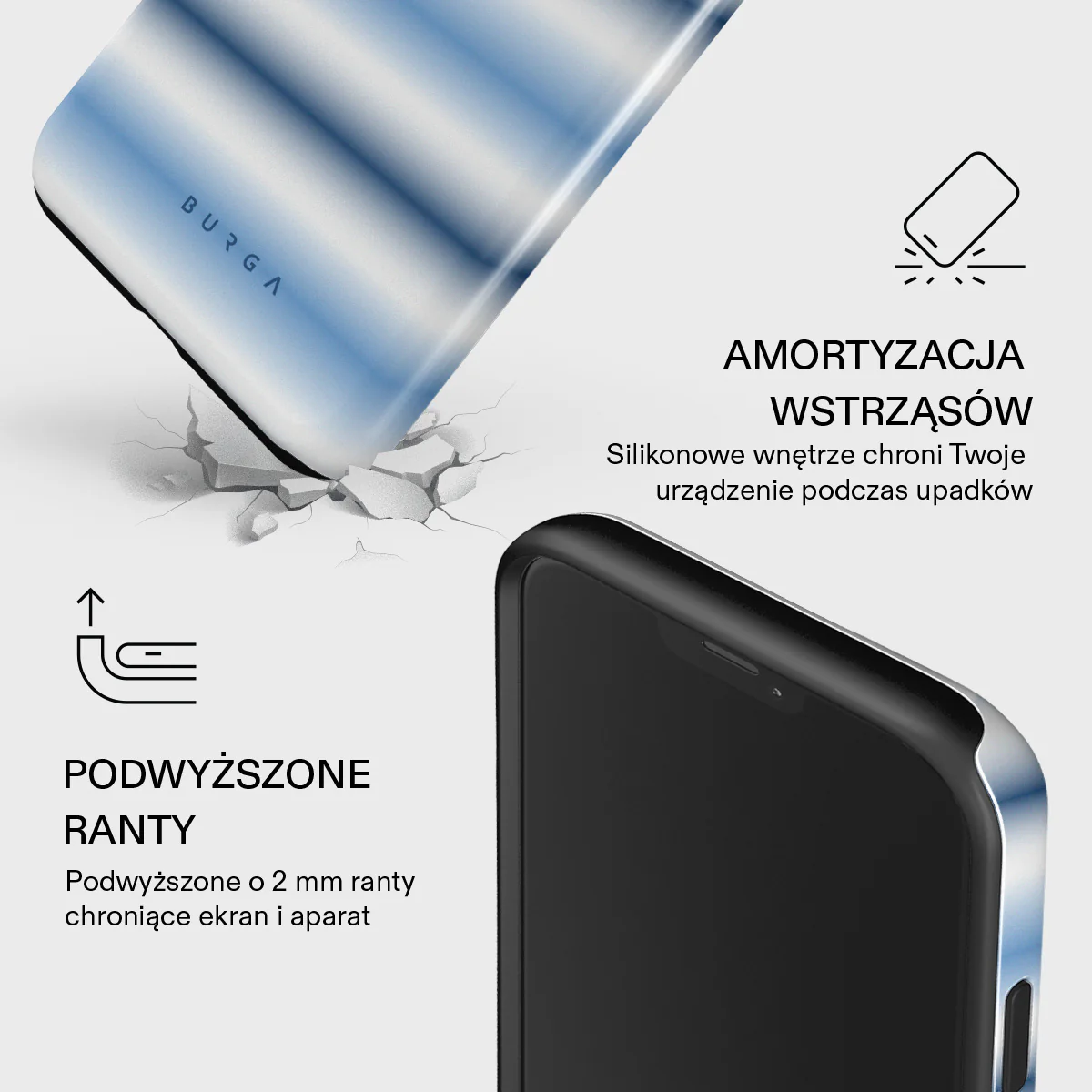 White Noise - iPhone 12 Pro Max Etui - Image 8