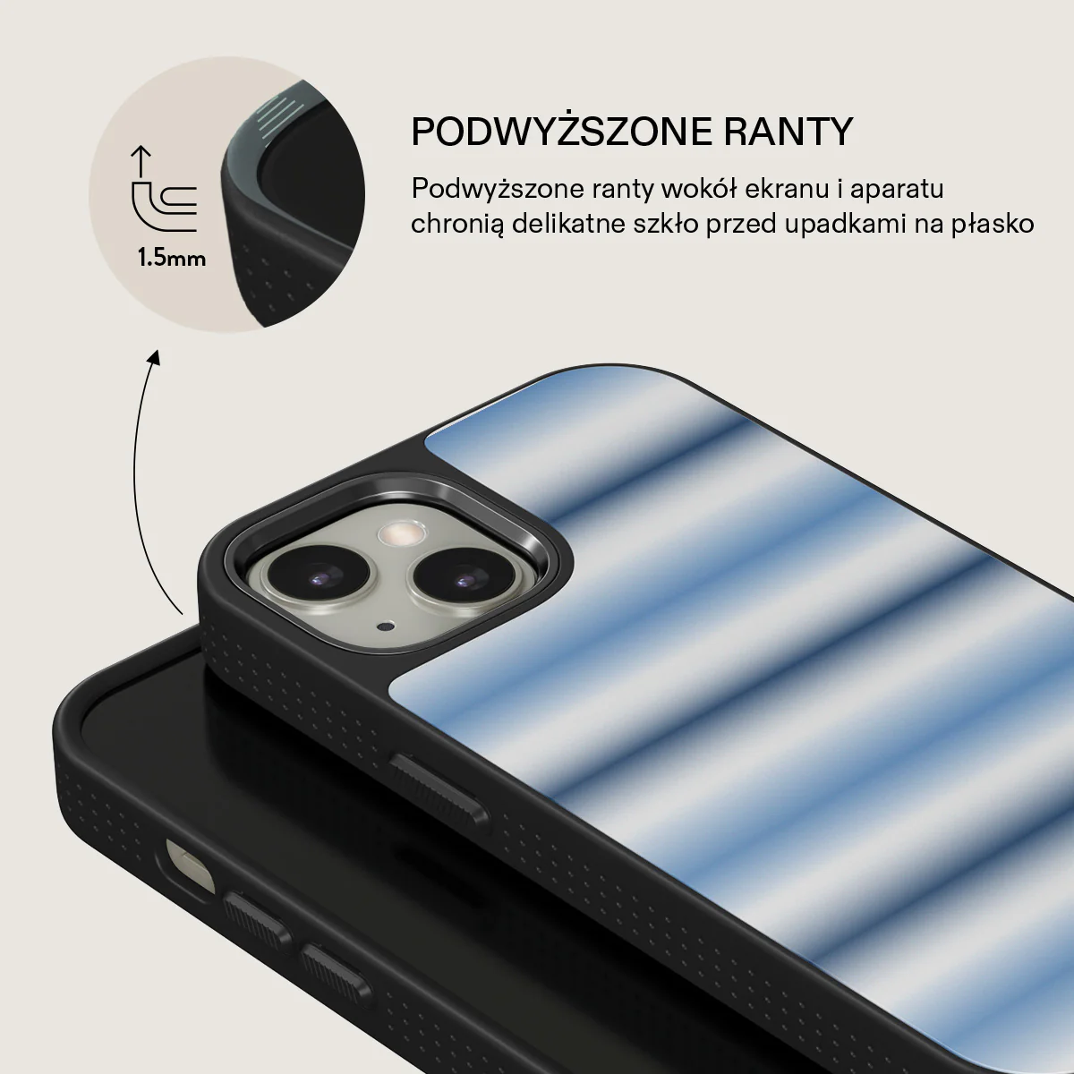 White Noise - iPhone 13 Etui - Image 15