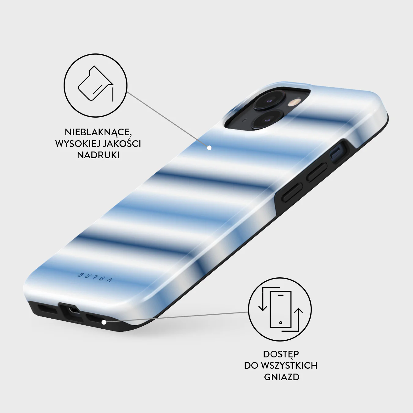 White Noise - iPhone 14 Etui - Image 3
